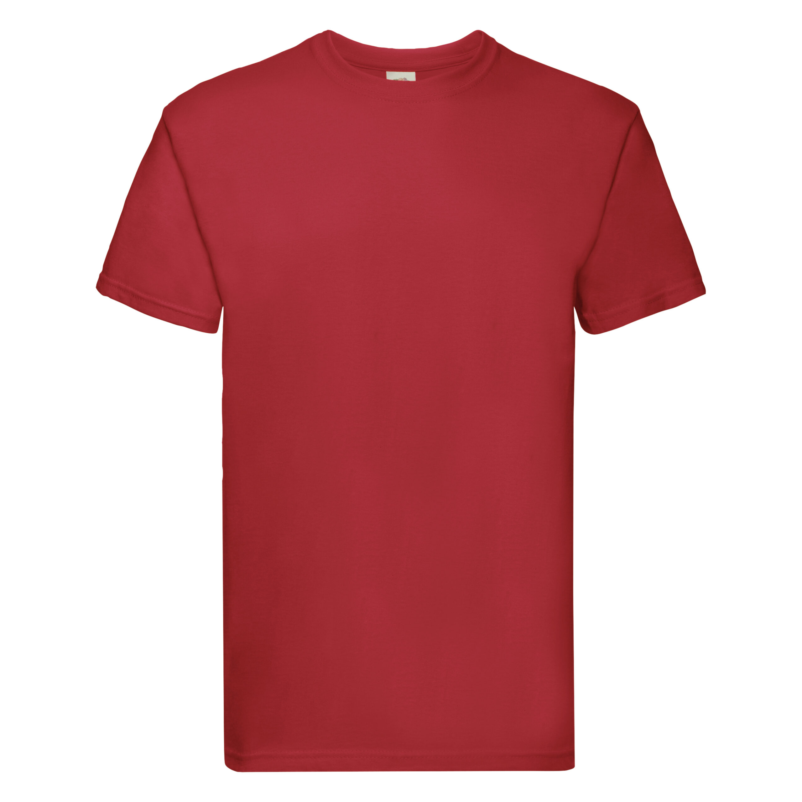 Fruit of the Loom Super Premium T-Shirt in Red